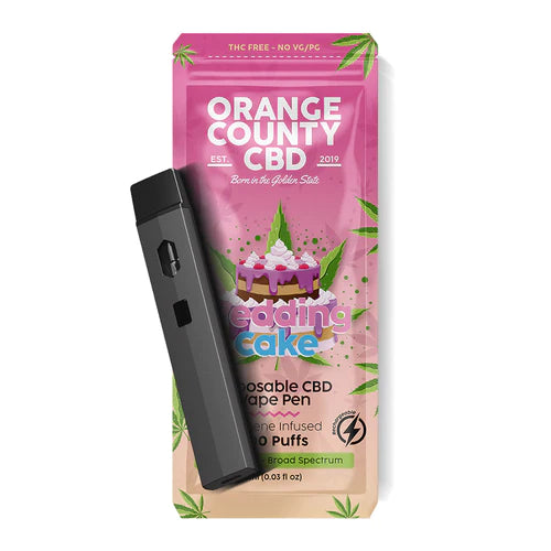 Wedding Cake Strain CBD Disposable Vape Bar 