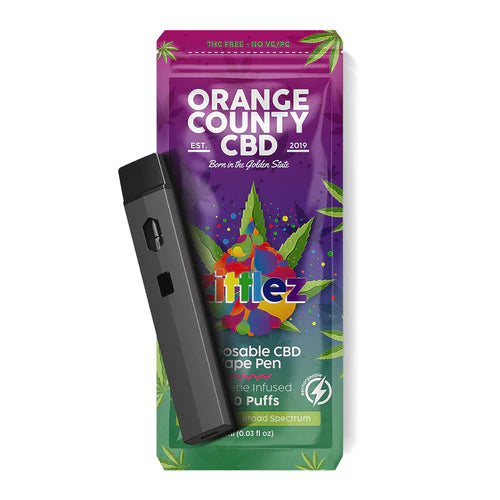 Zittlez CBD Geek Bar by Orange County CBD Vape Juice 